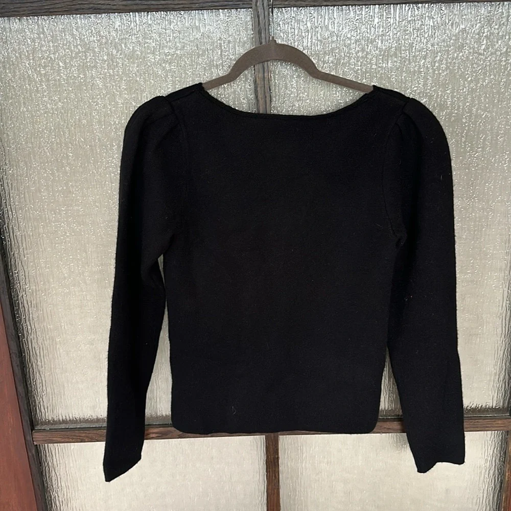 Rebecca Taylor Women's Cashmere Sweater -Black size Medium new